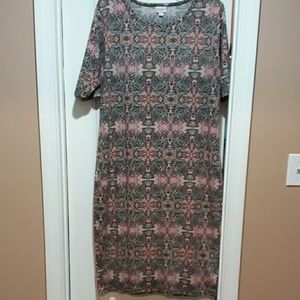 Lularoe 3xl Julia dress. Like New
